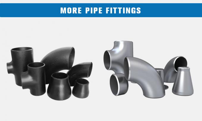 Redutor soldado extremidade da tubulação concêntrica com pintura preta 2