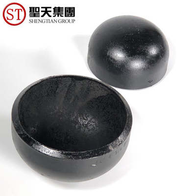 Encaixe de tubulação preto DN15-3000 do aço carbono do tampão Sch40 de Asme B16.9 6